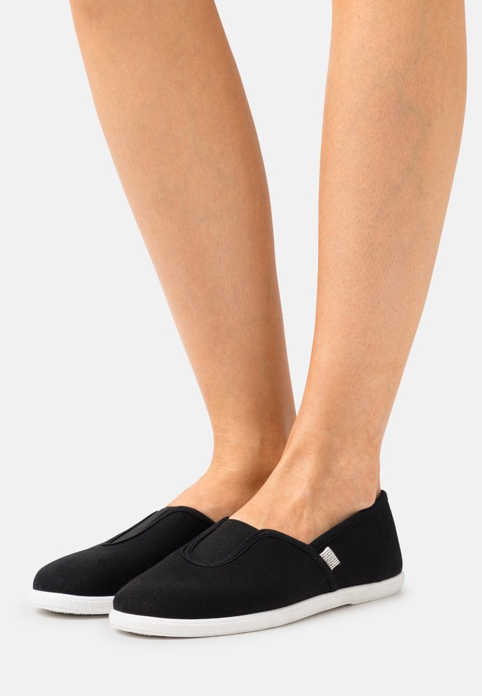 Slip ons Anna Field Plates Slip on Noir Femme | FBZ-3702125